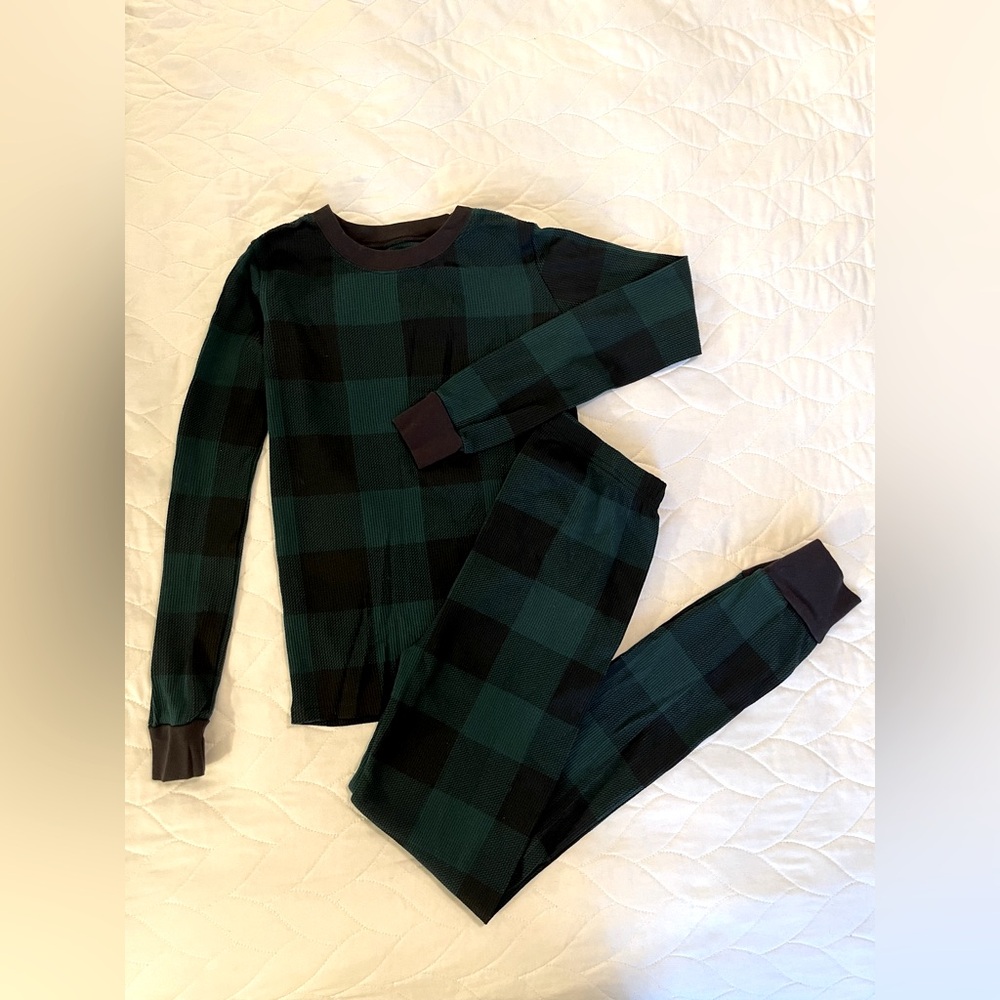 Children’s Place Buffalo Plaid Christmas Pajamas